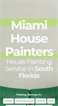 Mobile Screenshot of miamihousepainters.com